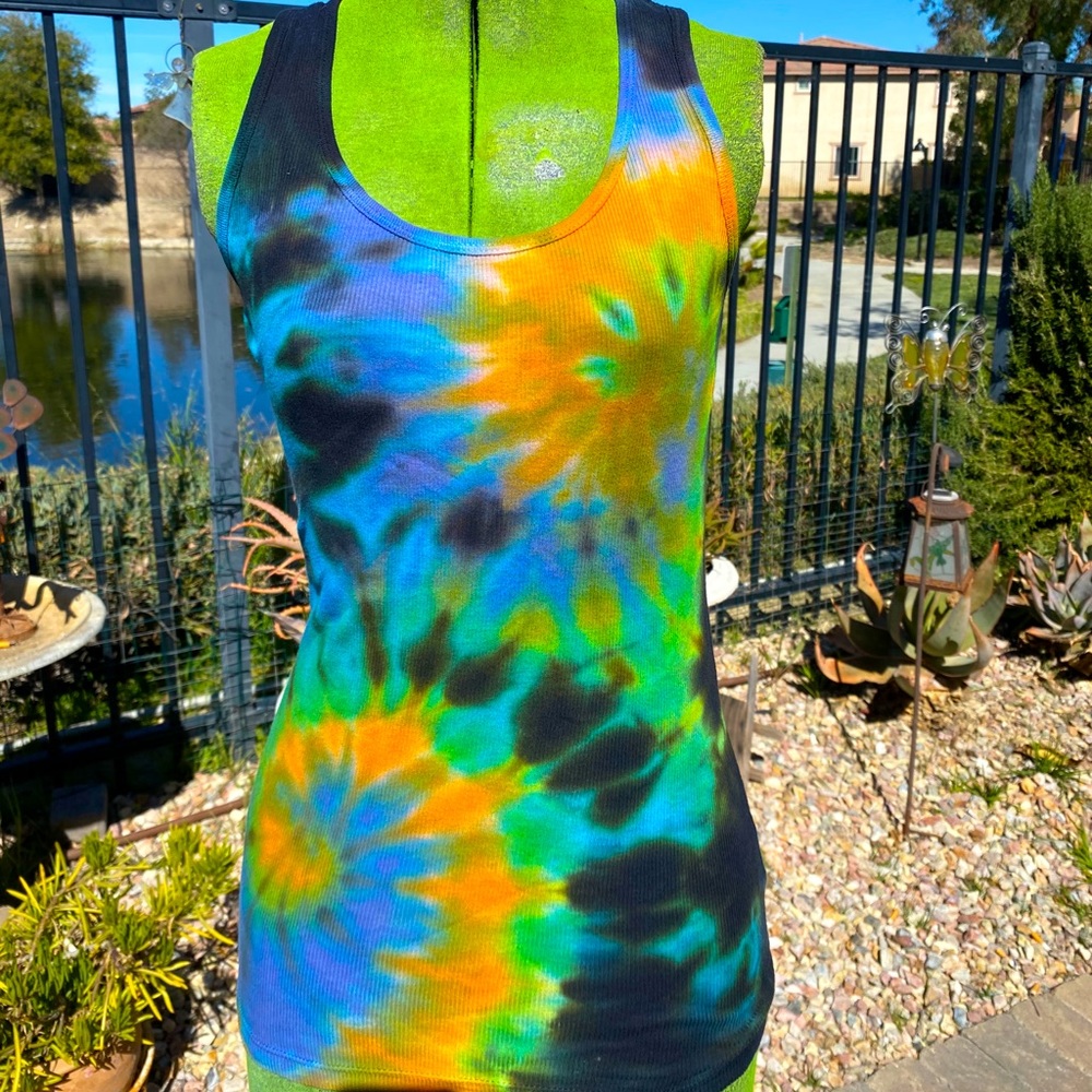 ❗️Custom Tie Dye❗️🌈 Tank Top